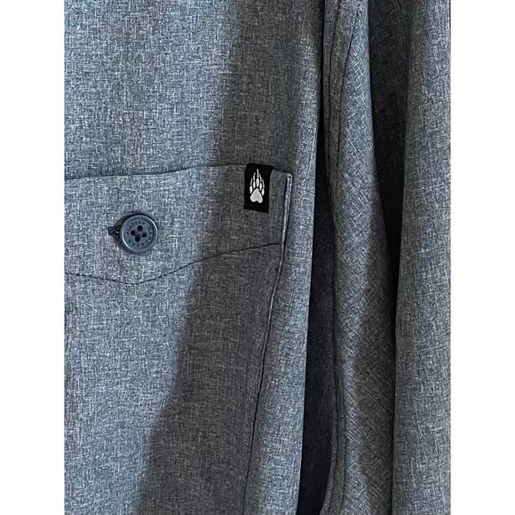 Alaskan Hardgear by Duluth Untucked Button Up Shirt Sz 3XL Standard Fit Workwear - Picture 4 of 10